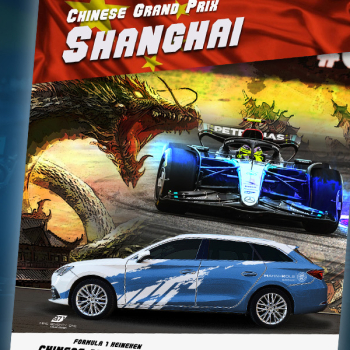 H+K a pályán: A Kínai Nagydíj helyszíne