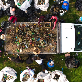 Új rekord, 10 és fél tonna szemetet gyűjtöttek össze három nap alatt a Tisza-tóból